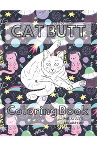 Cat Butt Coloring Book