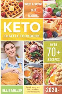 Keto Chaffle Cookbook: Simple, Easy and Irresistible Low Carb and Gluten Free Ketogenic Waffle Recipes to Lose Weight, Reverse Disease, Boost Brain and Live Healthy