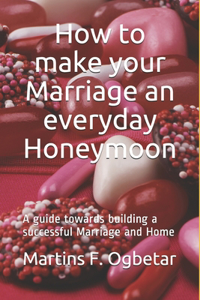 How to make your Marriage an everyday Honeymoon