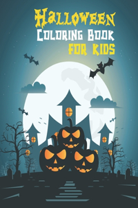 Halloween Coloring Book For Kids