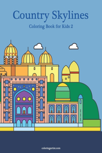 Country Skylines Coloring Book for Kids 2