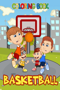 Basketball Coloring Book