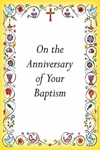 Anniversary of Baptism Card