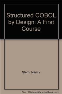 Structured COBOL by Design: A First Course