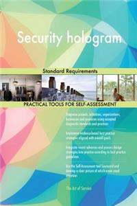 Security Hologram Standard Requirements