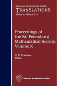 Proceedings of the St. Petersburg Mathematical Society, Volume 10