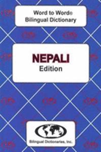 English-Nepali & Nepali-English Word-to-Word Dictionary