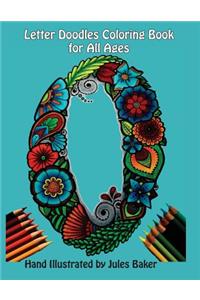 Letter Doodles Alphabet Coloring Book