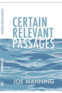 Certain Relevant Passages