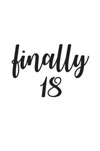 Finally 18