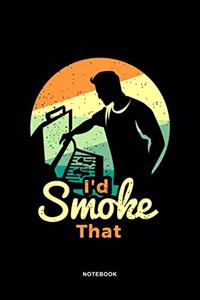 Grilling and BBQ Art Graphic Notebook