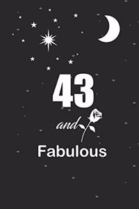 43 and fabulous