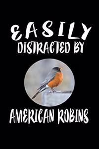 Easily Distracted By American Robins