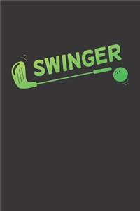 Notebook for Golfer Golf Golfing Journal Diary