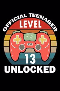 Official teenager level 13 unlocked