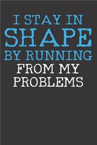 Running Workout Sarcastic Sayings Notebook Journal