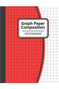 Graph Paper Composition Notebook 100 Pages Quad Ruled Paper