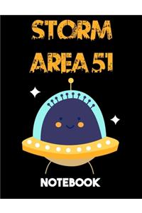 Storm Area 51 Notebook