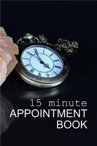15 Minute Appointment Book