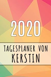 2020 Tagesplaner von Kerstin