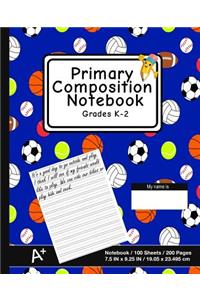 Primary Composition Notebook