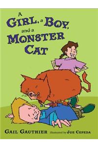 A Girl, a Boy, and a Monster Cat