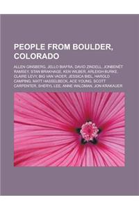 People from Boulder, Colorado
