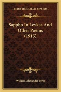 Sappho in Levkas and Other Poems (1915)