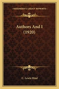 Authors and I (1920)