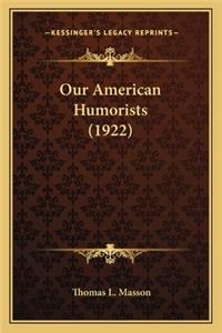 Our American Humorists (1922)
