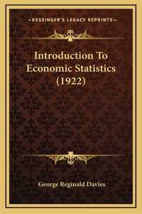 Introduction To Economic Statistics (1922)