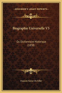Biographie Universelle V5