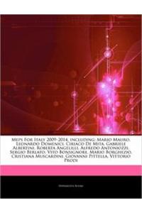 Articles on Meps for Italy 2009 