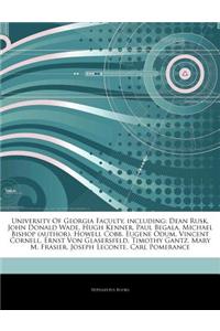 Articles on University of Georgia Faculty, Including