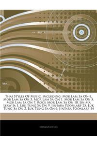 Articles on Thai Styles of Music