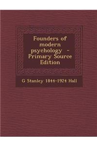 Founders of Modern Psychology
