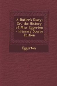 A Butler's Diary