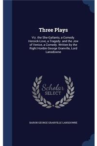 Three Plays