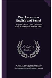 First Lessons in English and Tamul