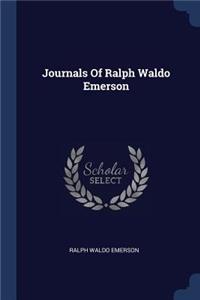 Journals Of Ralph Waldo Emerson