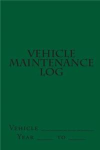 Vehicle Maintenance Log