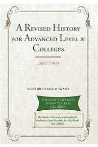 Revised History for Advanced Level & Colleges