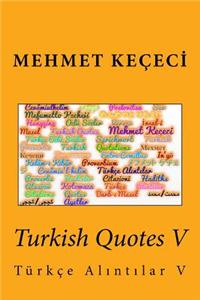 Turkish Quotes V: Turkce Al NT Lar V