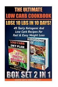 Ultimate Low Carb Cookbook BOX SET 2 IN 1