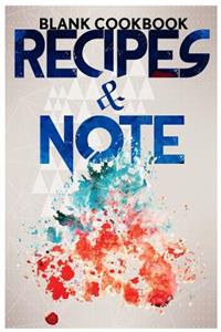 Blank Cookbook Recipes & Notes