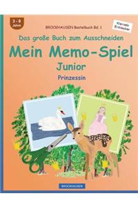 BROCKHAUSEN Bastelbuch Bd. 1 - Das große Buch zum Ausschneiden - Mein Memo-Spiel Junior
