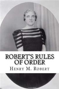 Robert's Rules of Order