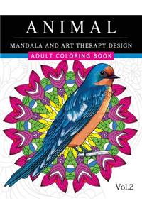 Animal Mandala and Art Therapy Design