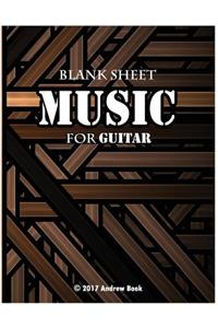 Blank Sheet Music For Guitar