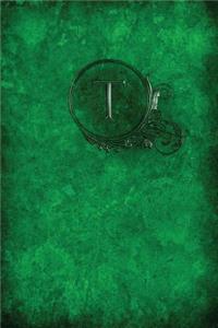 Monogram T Any Day Planner Notebook